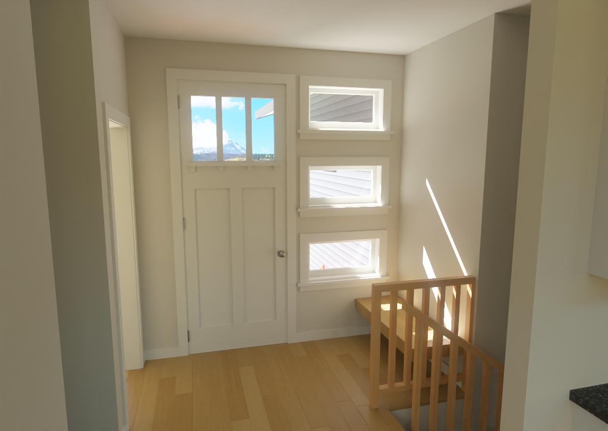 Cabin interior physically based render